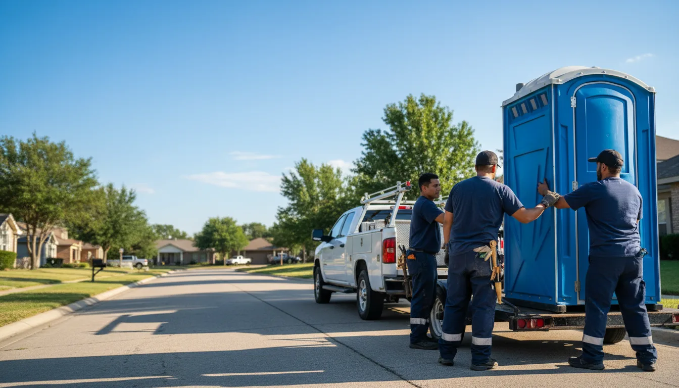 Portable Toilet Rental in Cresson, TX near me